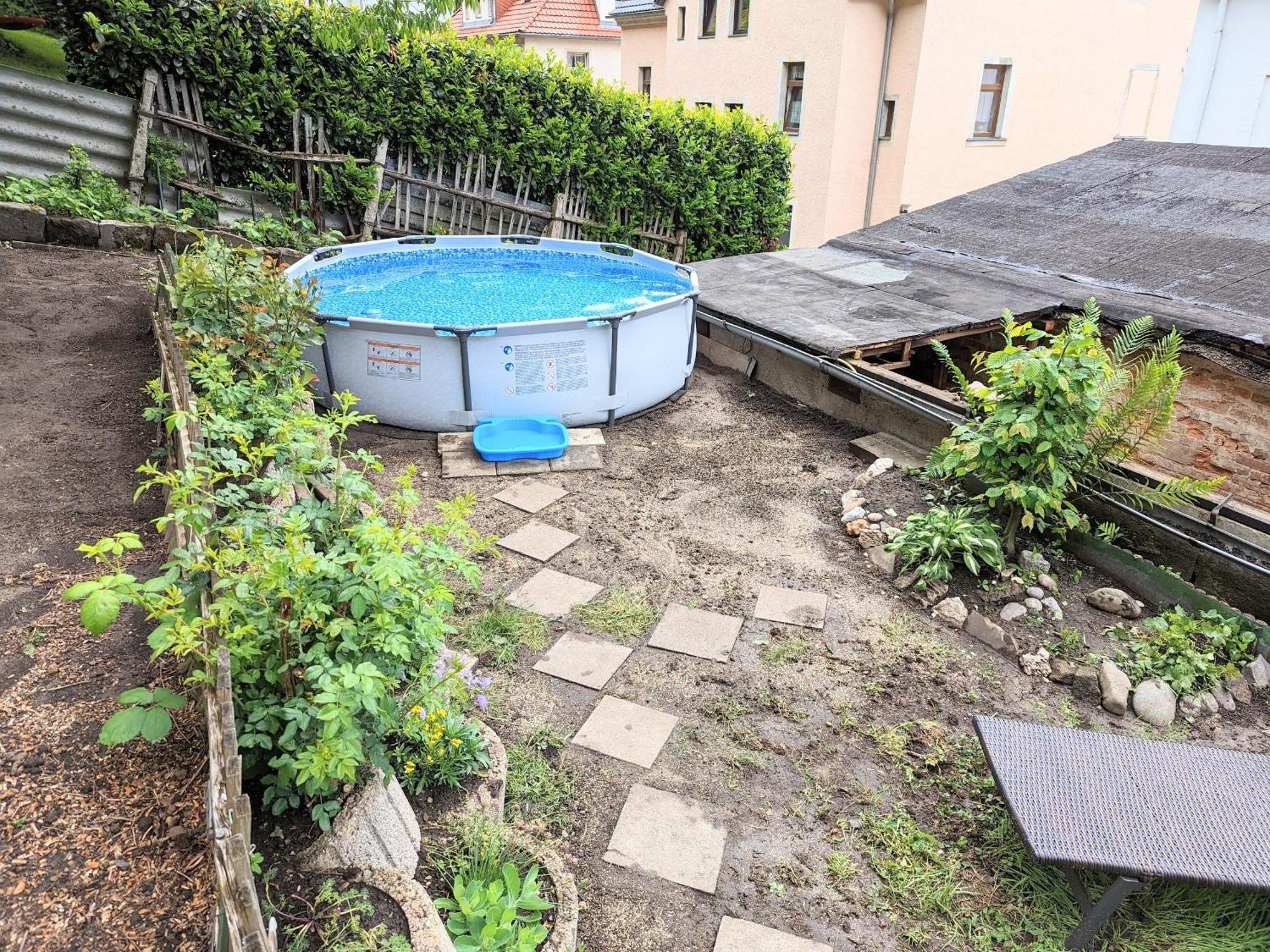 R3 - Urlaubsmagie - Helle Wohnung Mit Garten & Pool Rathmannsdorf Exterior foto