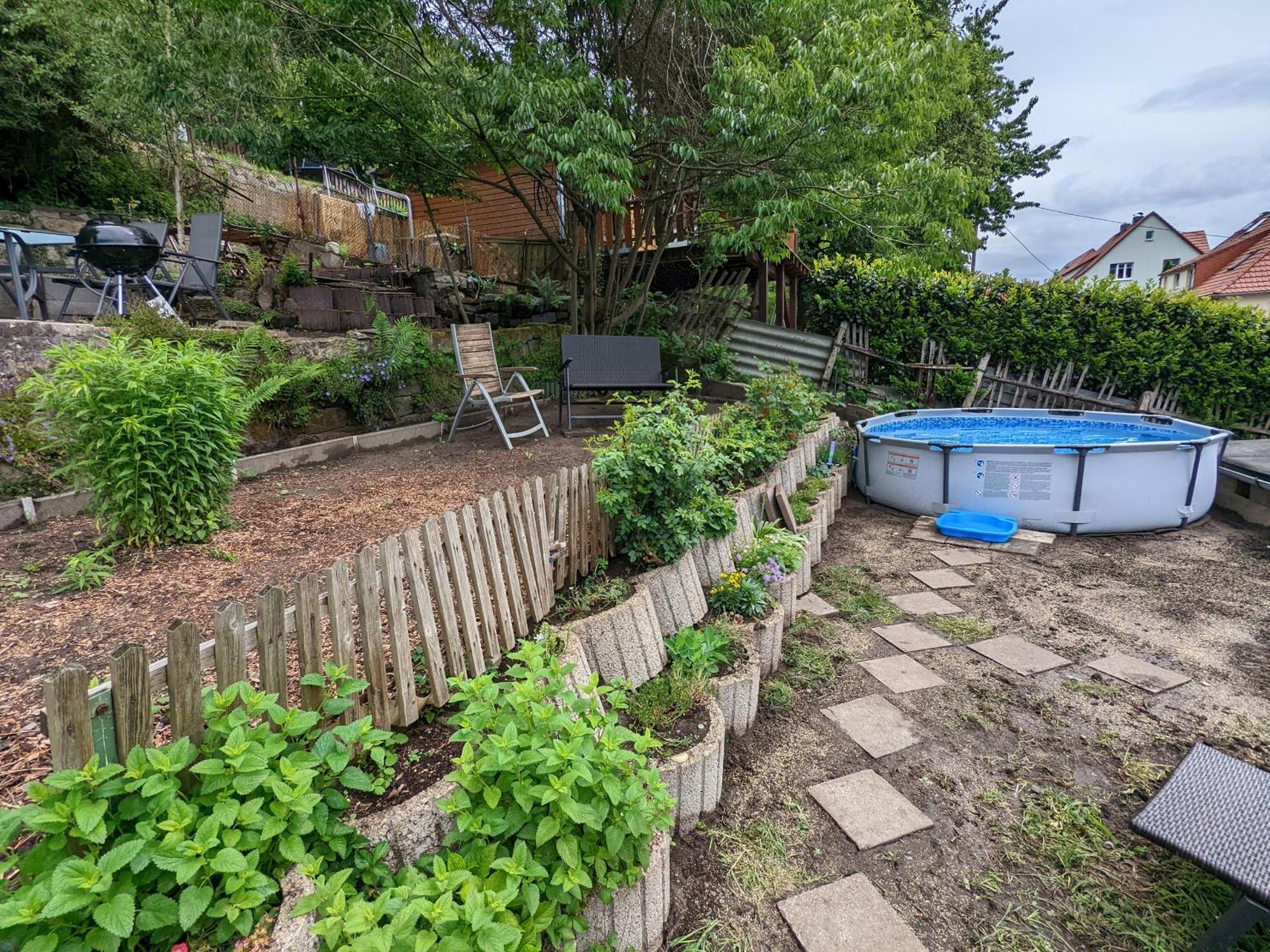 R3 - Urlaubsmagie - Helle Wohnung Mit Garten & Pool Rathmannsdorf Exterior foto