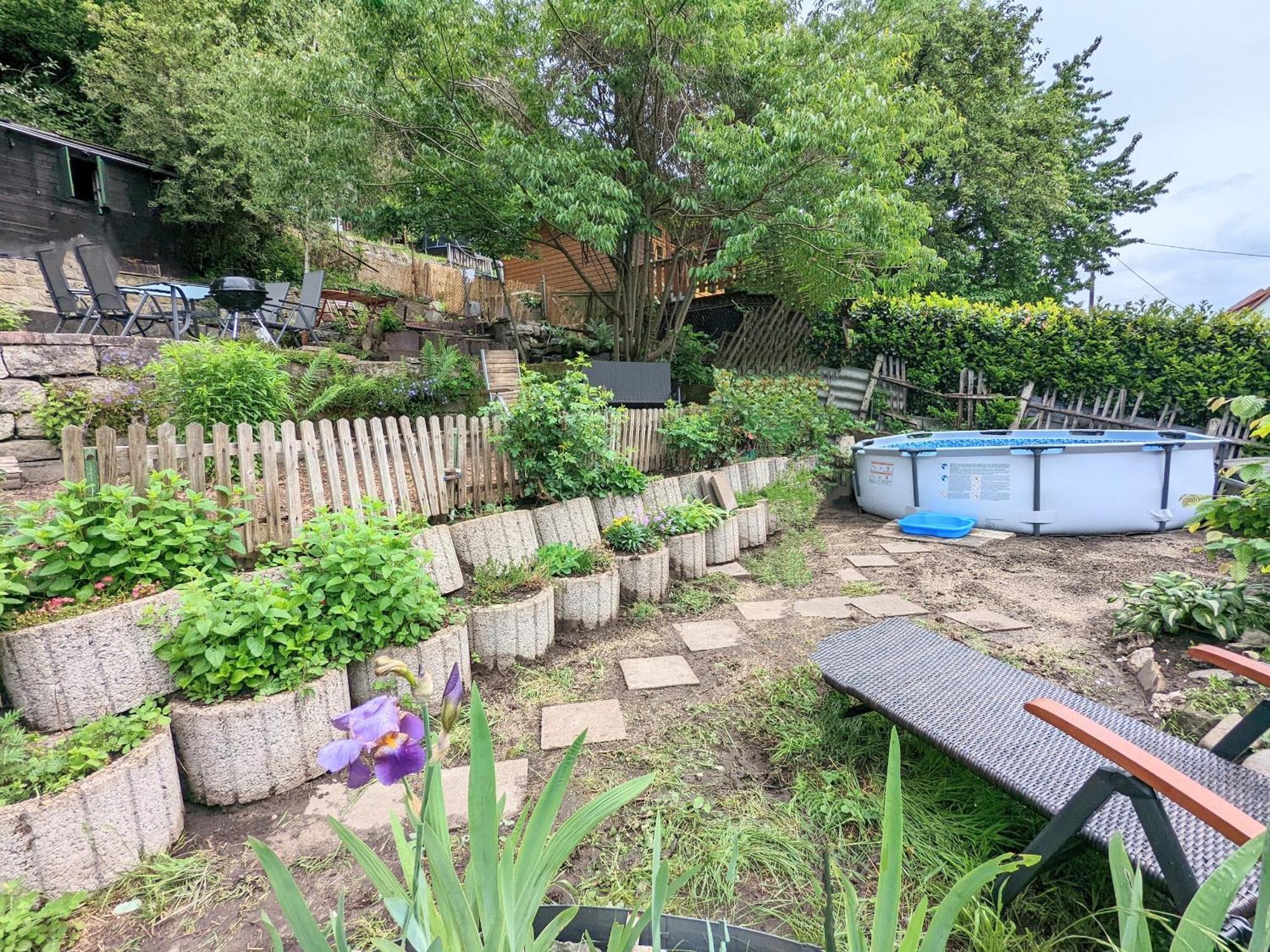 R3 - Urlaubsmagie - Helle Wohnung Mit Garten & Pool Rathmannsdorf Exterior foto